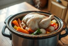 Frozen Chicken in Crock Pot