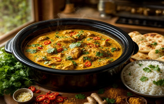 curry chicken recipe for slow cooker