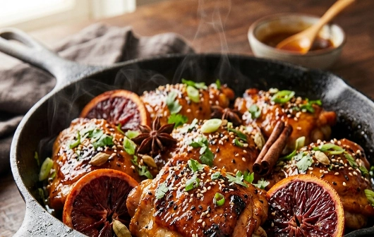 orange spice chicken recipe